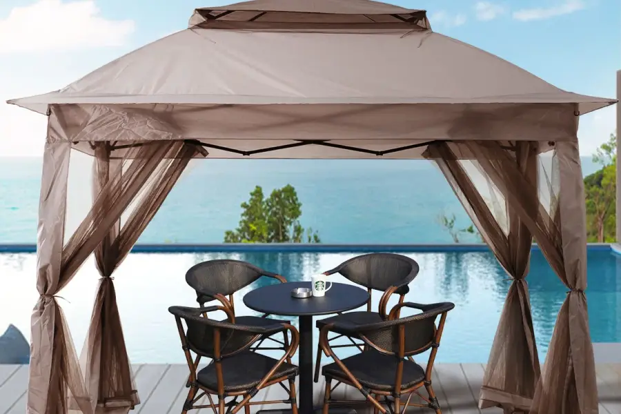 how to put up a pop up gazebo by yourself