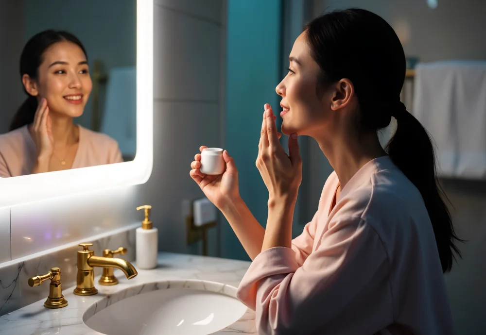 big vanity mirror with lights