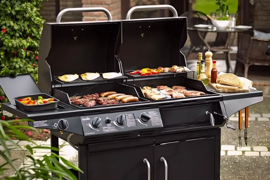small portable barbecue grill