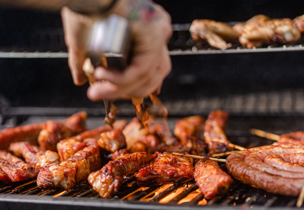 stainless steel portable barbecue grill