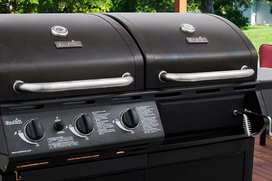electric barbecue grill outdoor
