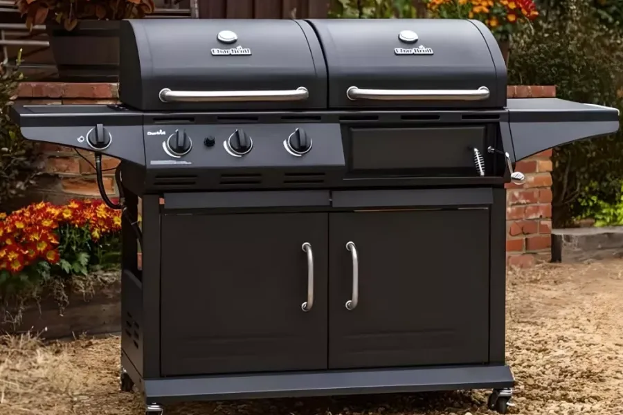 electric barbecue grill outdoor