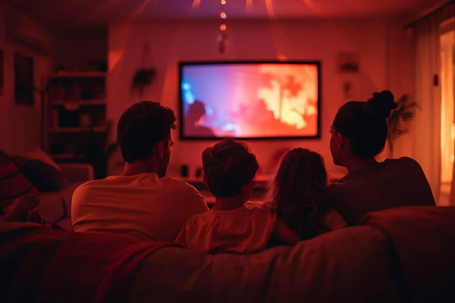 LED projector home cinema
